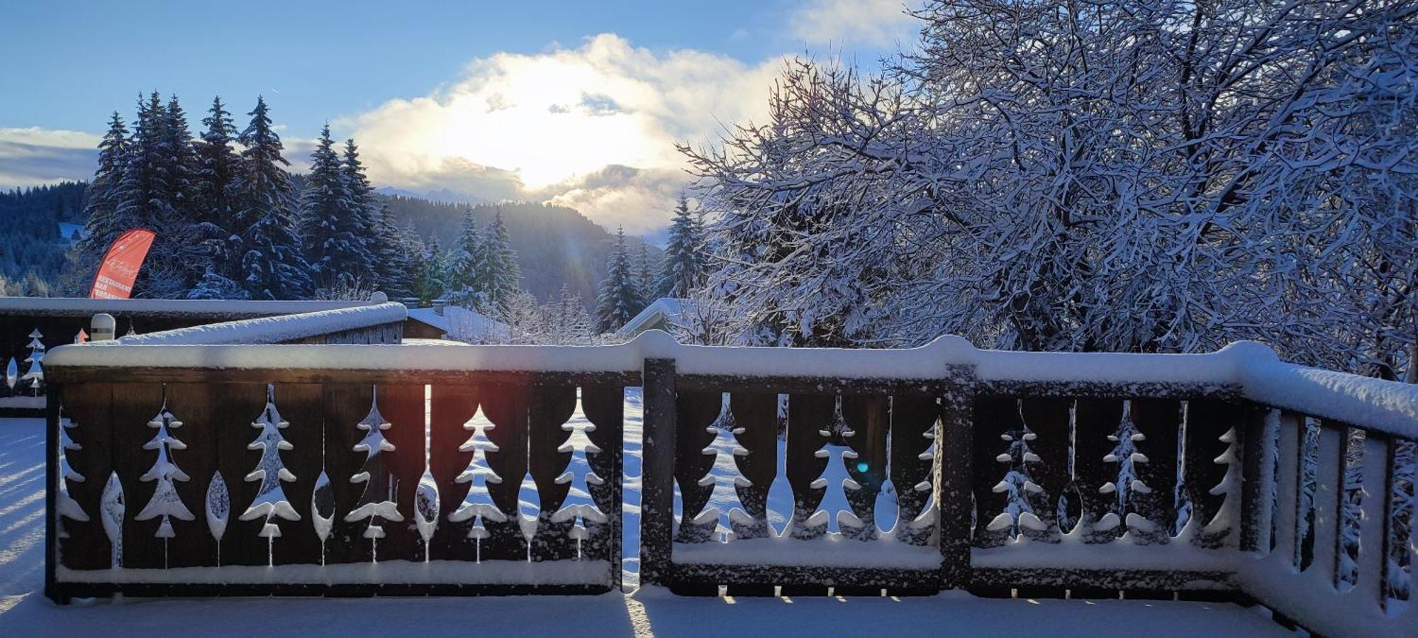 Le Taconet Hotel Le Praz de Lys Eksteriør billede