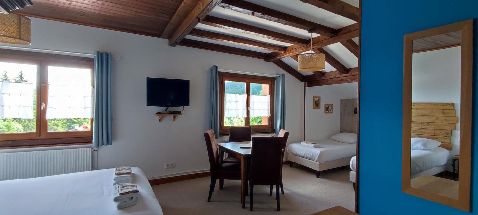 Le Taconet Hotel Le Praz de Lys Værelse billede